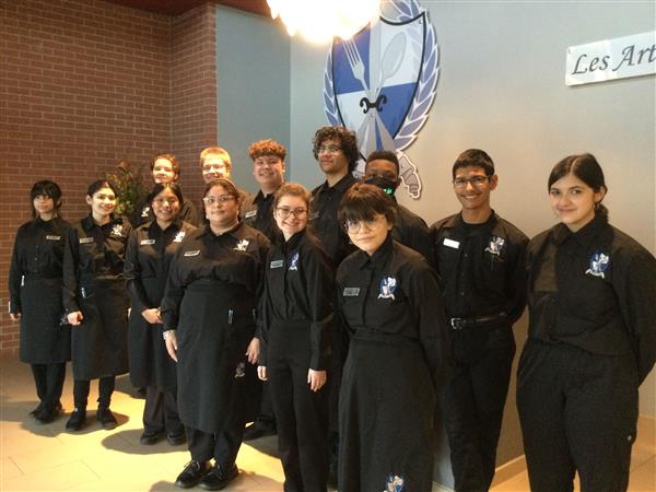 Students working to serve our guests 
